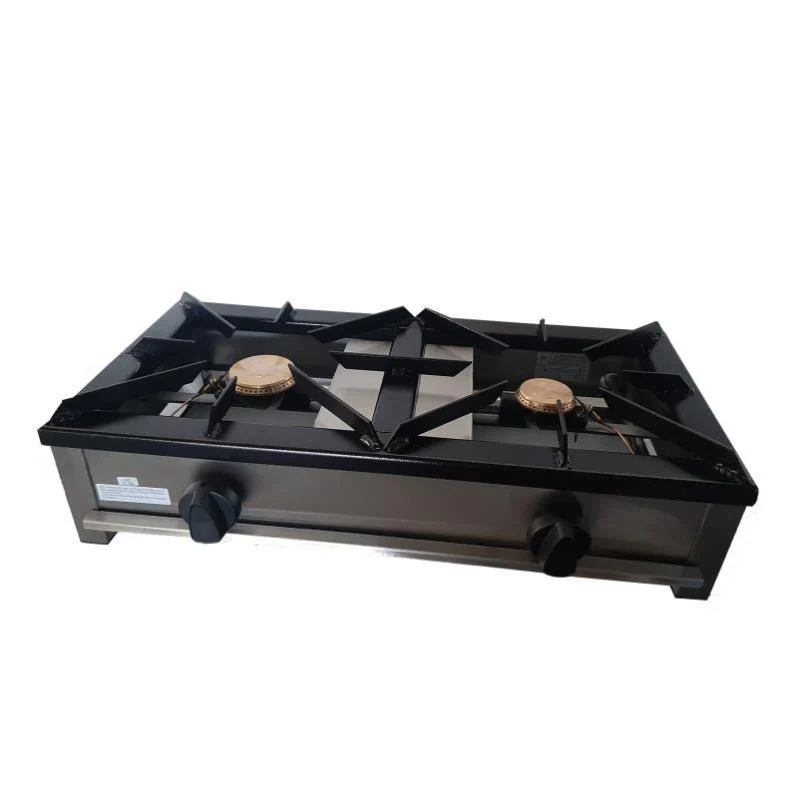 Trempe Orima REF.7.132 | 2 Queimadores, 4.5 kW, ço Inox para Grelha Gás