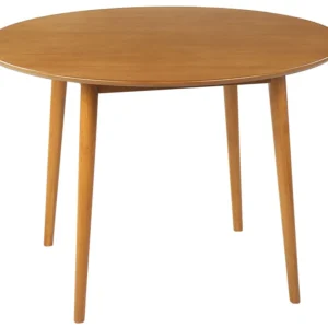Round Dining Table ⌀ 110 cm Light Wood RADAN