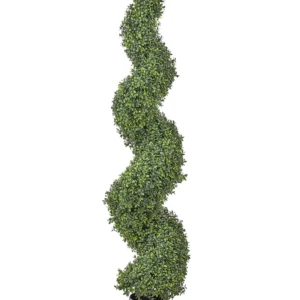 Artificial Potted Plant 158 cm BUXUS SPIRAL TREE