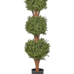 Realista de Alta Qualidade Planta artificial em vaso 120 cm BUXUS BALL TREE