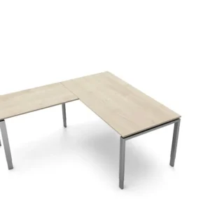 Organizador de Cabos Mesa Kerkmann, L 1600 x P 800 x 680-820 mm com mesa extensível, formato 5, cor: bordo, 11414850