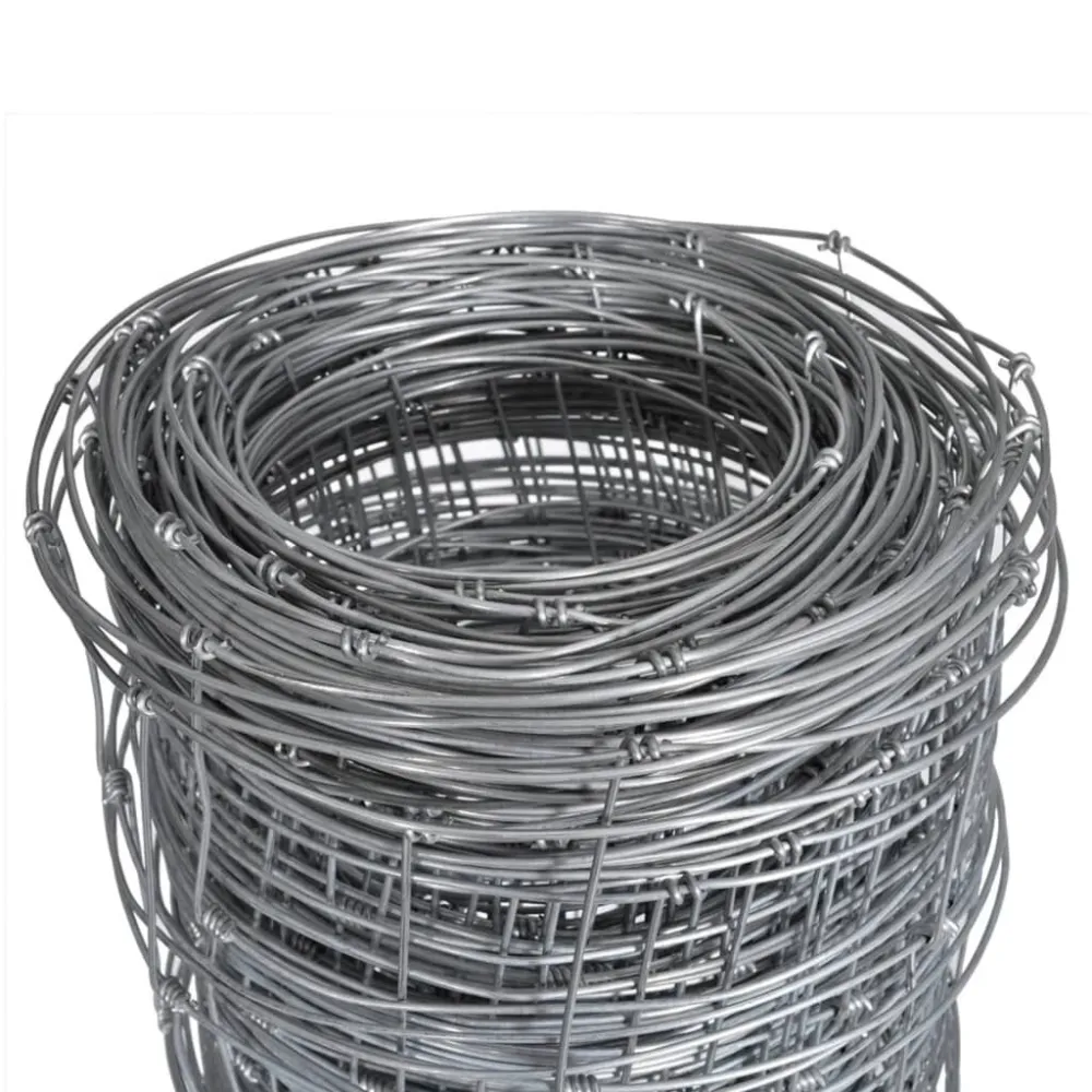 Aparador de Borda Cerca de jardim 50x1,2 m ço galvanizado prateado