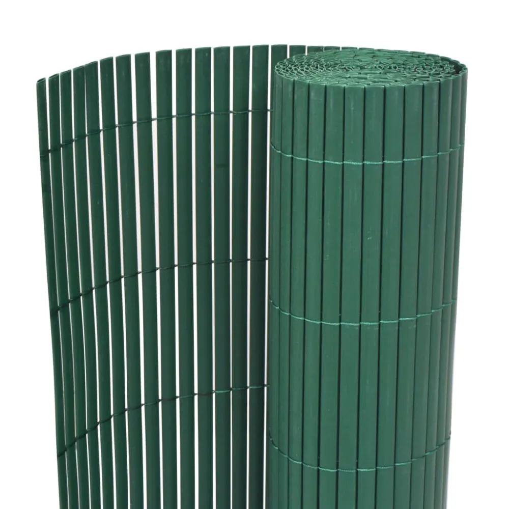 Rastelo de Mão Cerca de jardim dupla face 90x300 cm PVC verde
