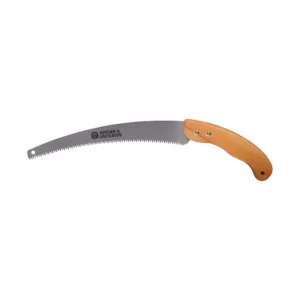 Serra faca com dentes inclinados e cabo de madeira envernizado Spear & Jackson - 28505 Fácil Afiação