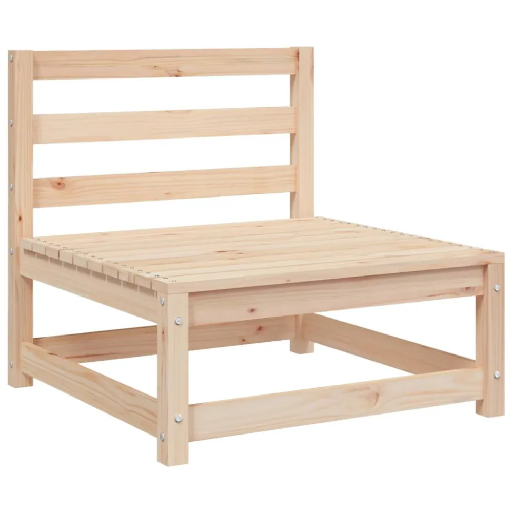 Cadeira Dobrável 2 pcs conjunto lounge de jardim com almofadões pinho maciço