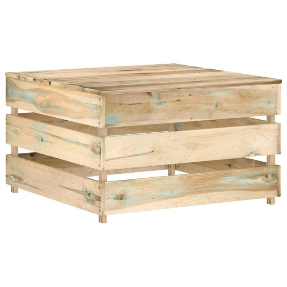Design Ergonômico e Confortável Mesas de paletes para jardim 2 pcs pinho impregnado