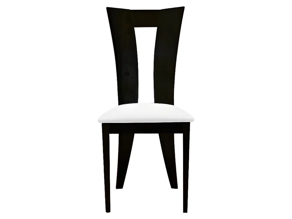 Premium Resistente ao Tempo Lote de 2 cadeiras TIFFANY - Faia maciç - Branco e wenge