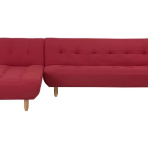 Right Hand Modular Fabric Corner Sofa Bed Rubro ALSTEN