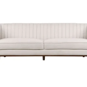 3 Seater Fabric Sofa Tom neutro SKAULE