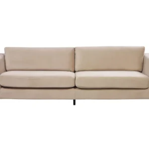 Velvet Sofa Beige MAUNU