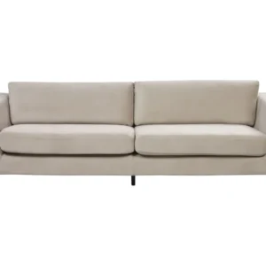 Velvet Sofa Taupe MAUNU