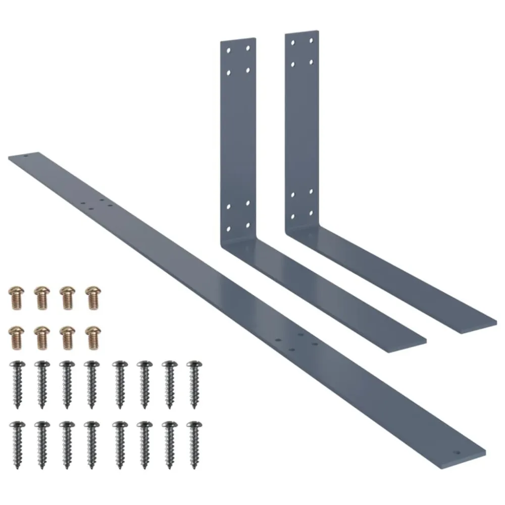 Encosto para sofá de paletes 110 cm ferro cinzento-claro | Resistente à Chuva | Confortável