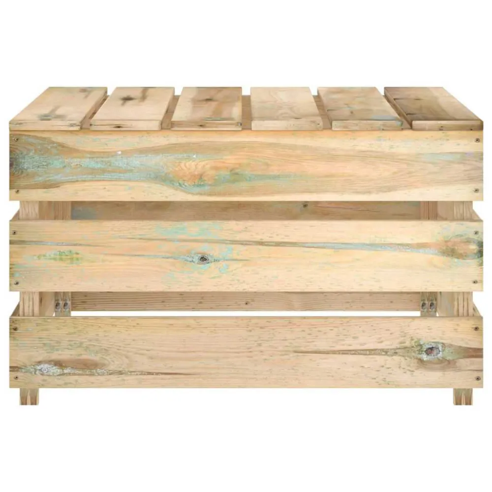 Premium Resistente ao Tempo Mesa de paletes para jardim madeira de pinho impregnada