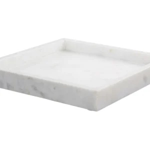 Marble Decorative Tray Square Marfim KATERINI