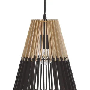 Pendant Lamp Light Wood Negro CAVALLA