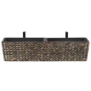Plant Pot 80 x 20 x 18 cm Café KAWALA