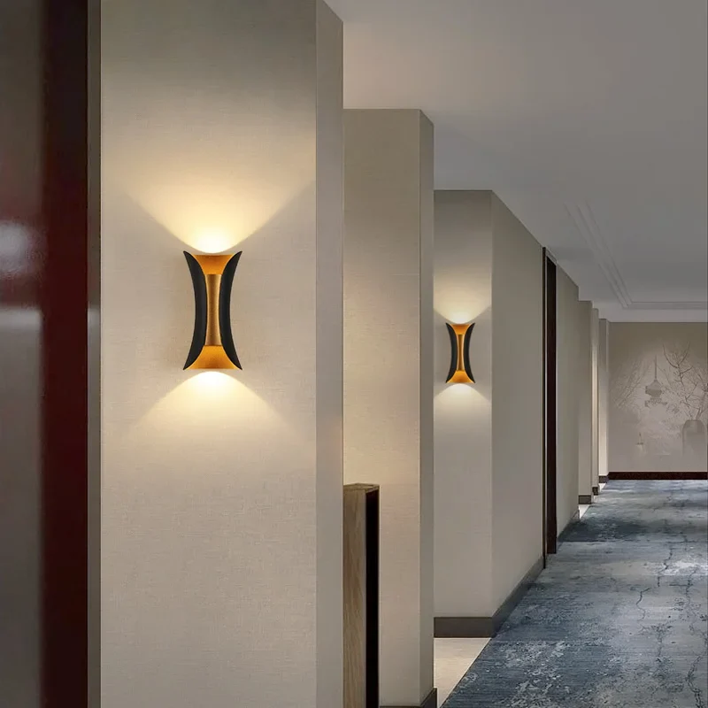 ILUMINAÇÃO DE PAREDE EXTERIOR/SERENIDADE MONTADA NA PAREDE para Paredes de Tijolo