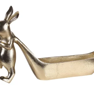 Trinket Dish Bunny Ouro PROGO