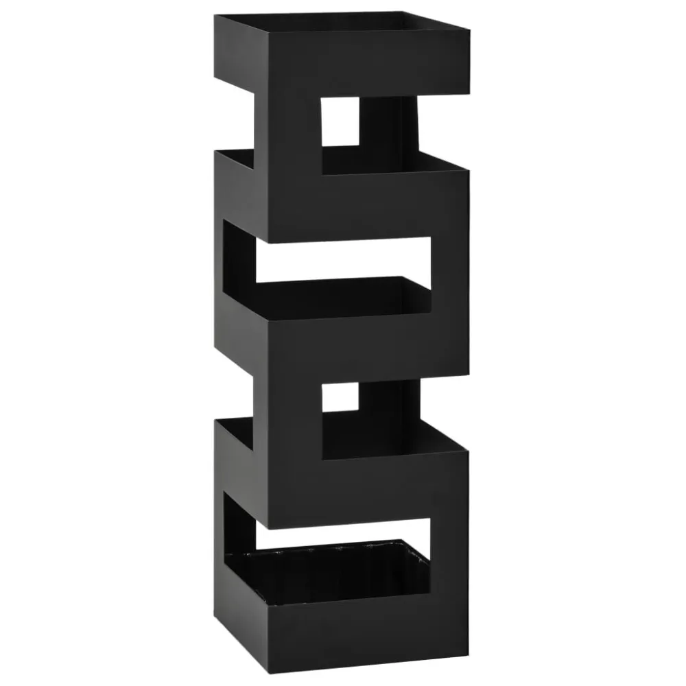 Suporte para guarda-chuvas em ço preto para Prateleira ou Mesa