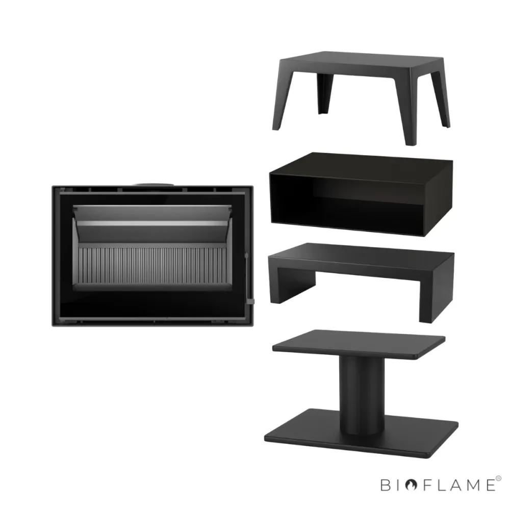 Rack de Armazenamento SALAMANDRA LENHA COM VENTILAÇÃO - C& CHAMA CRISTAL 78 EM FUNDIÇÃO