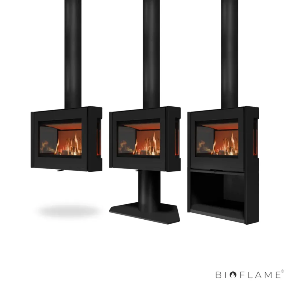 SALAMANDRA LENHA SUSPENSA - WANDERS PRETO SAPPHIRE 3 FACES