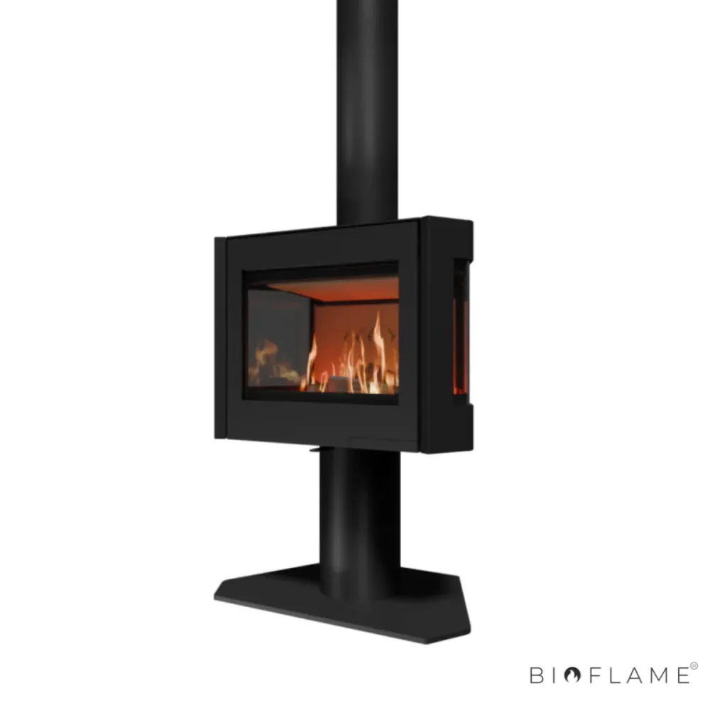 SALAMANDRA LENHA SUSPENSA - WANDERS PRETO SAPPHIRE 3 FACES