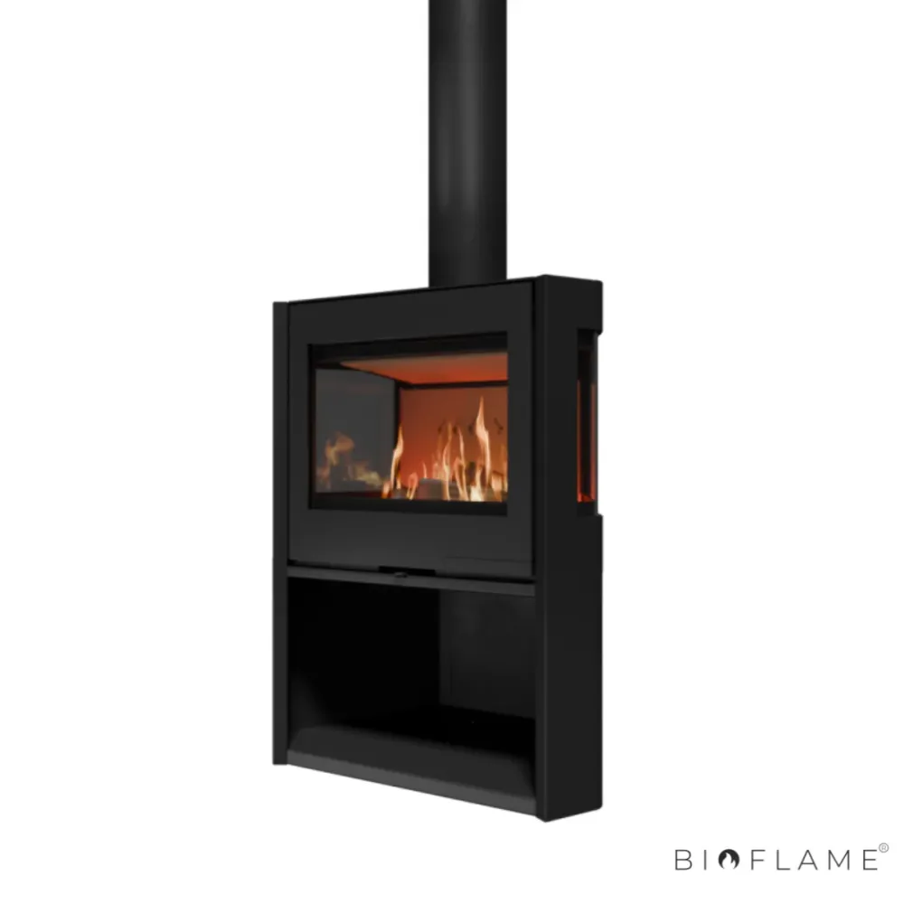 SALAMANDRA LENHA SUSPENSA - WANDERS PRETO SAPPHIRE 3 FACES