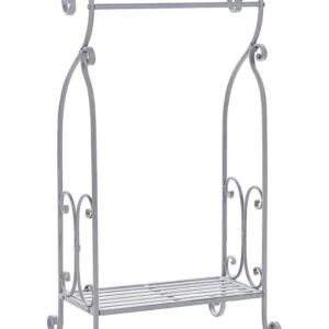 Towel Stand 49 x 91 cm Grey LINARES