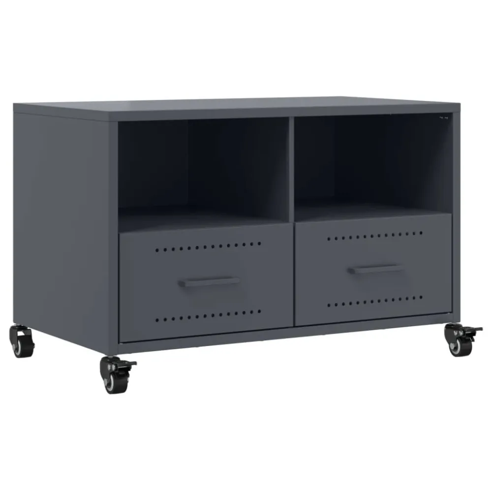 Cadeira Gamer Ergonômica Móvel de TV 68x39x43,5 cm ço antracite