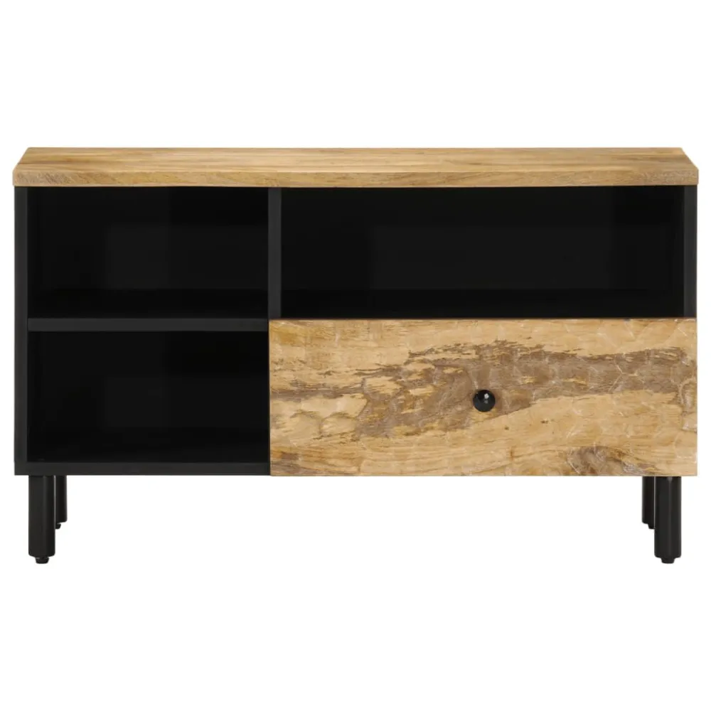 Ergonômico de Alta Qualidade Móvel de TV 80x33x46 cm madeira de mangueira maciç