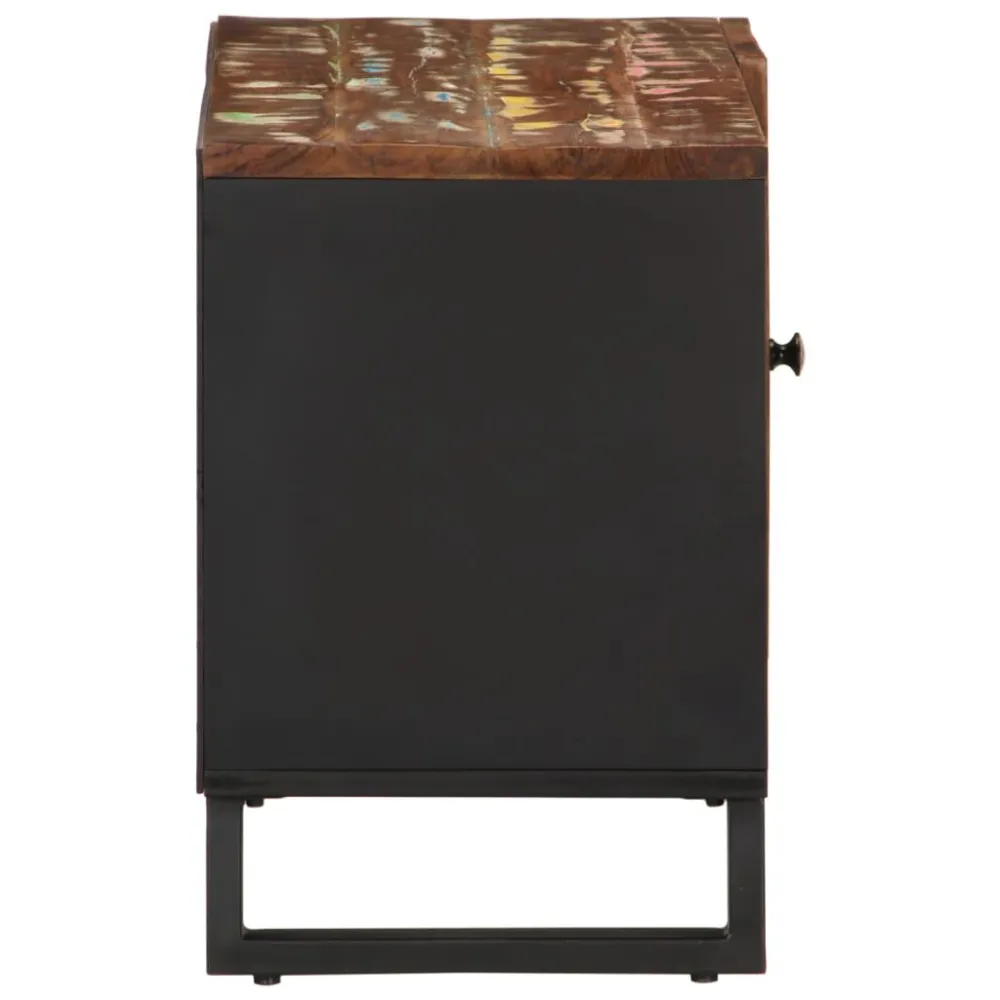 Mesa de Poker Móvel de TV 80x33x46 cm madeira recuperada/derivados madeira