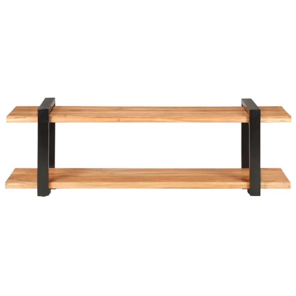 Móvel para Console Móvel de TV 130x40x40 cm madeira de acácia maciç