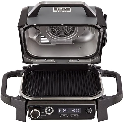 Utensílio de Grelhador Elétrico de Exterior + Air Fryer Ninja OG701EU | 2400 W
