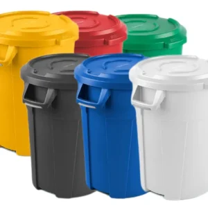 Contentor do Lixo Industrial Extra Resistente com Tampa