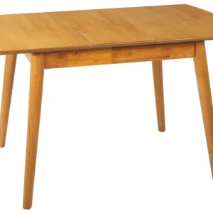 Mesa de Centro para Mesa de jantar extensível castanho evidente 100/130 x 80 cm TOMS