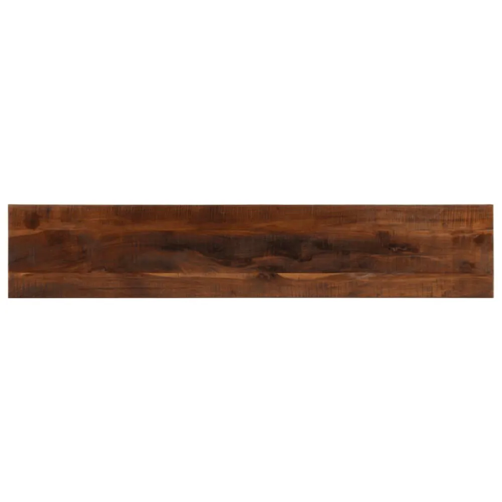 Mesa de Centro para Tampo de mesa retangular 160x20x2,5cm madeira recuperada maciç