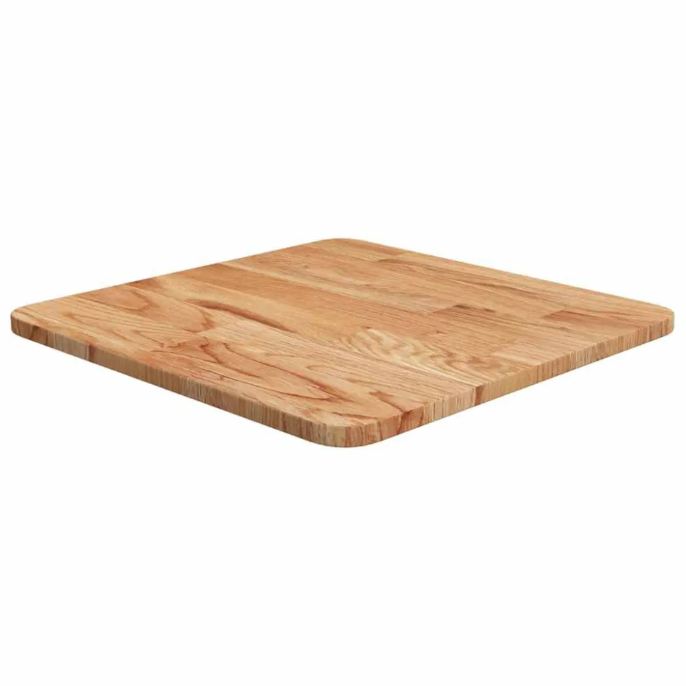Mesa Dobrável para Tampo mesa quadrado 40x40x1,5cm carvalho tratado castanho-claro