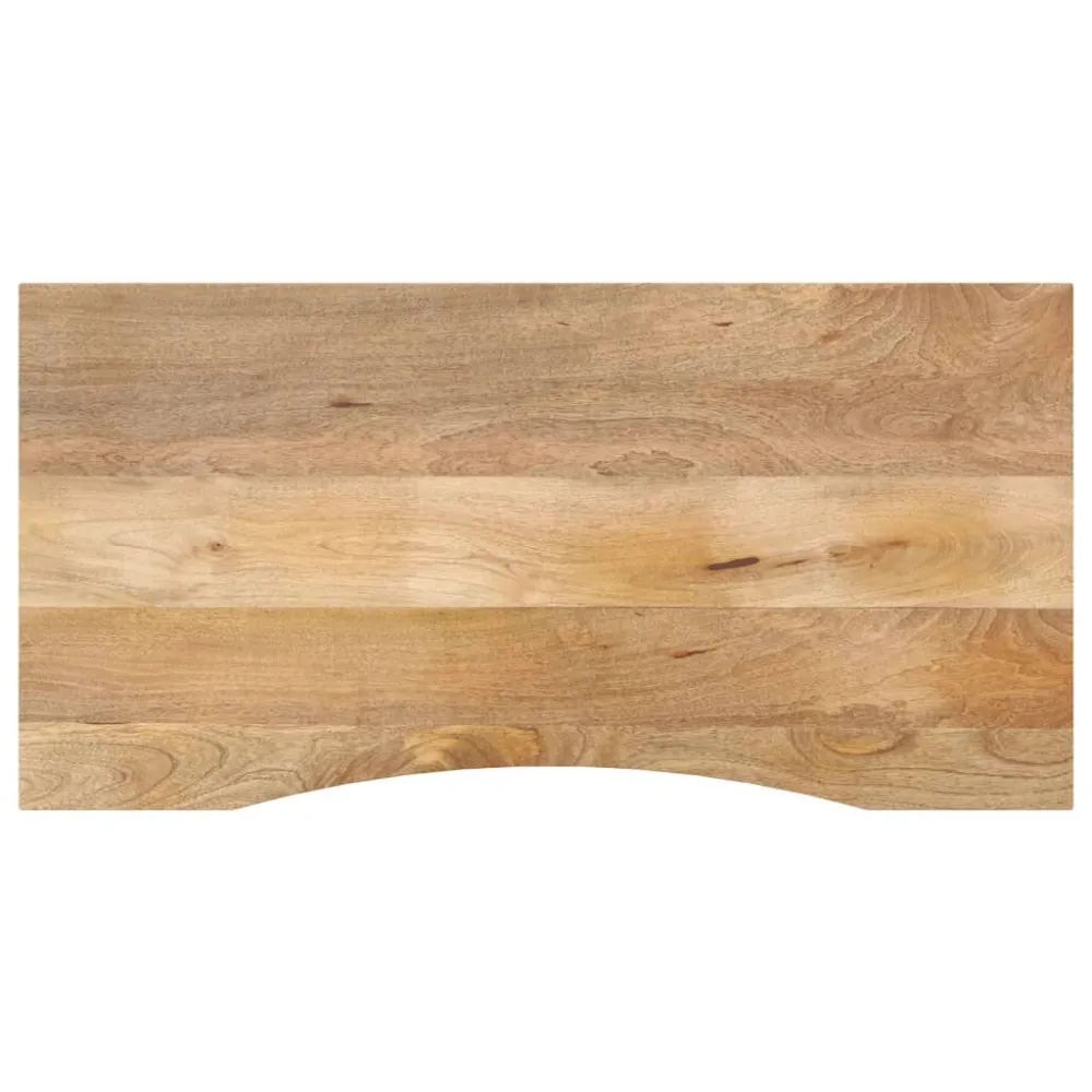 Mesa de Exterior em Tampo de mesa com curva 120x50x2,5 cm mangueira áspera maciç