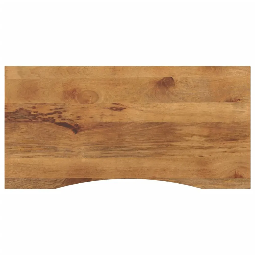 Mesa de Jardim Robusta Tampo de mesa com curva 110x50x2,5 cm mangueira áspera maciç