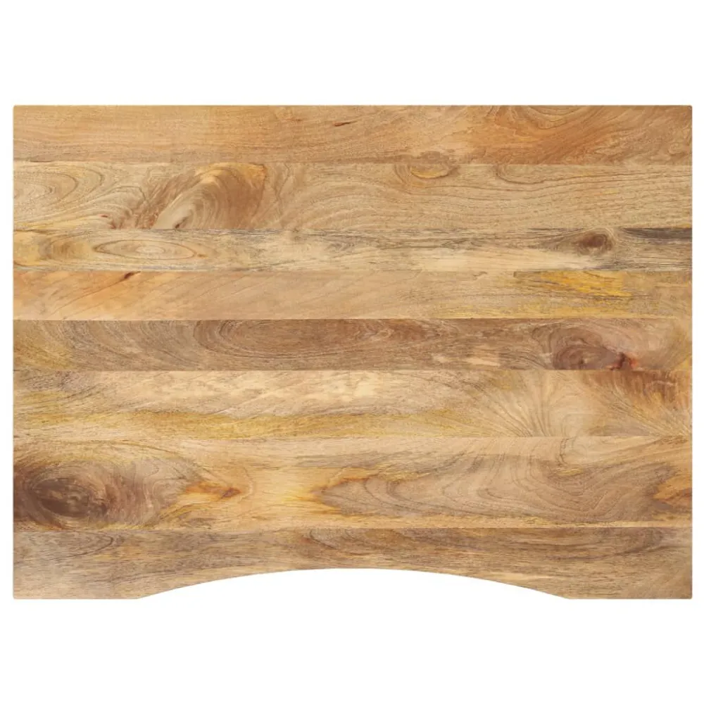 Mesa de Jardim Tampo de mesa com curva 100x80x2,5 cm mangueira áspera maciç