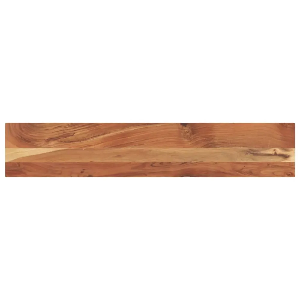 Mesa de Jardim Tampo de mesa retangular 160x30x2,5 cm madeira de acácia maciç