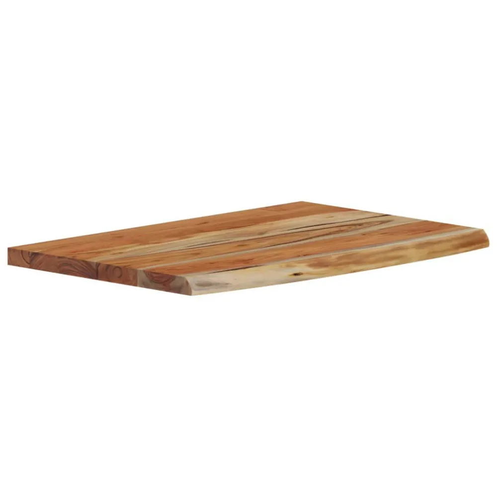 Premium para Exterior Prateleira de parede retangular 70x40x3,8 cm acácia maciç