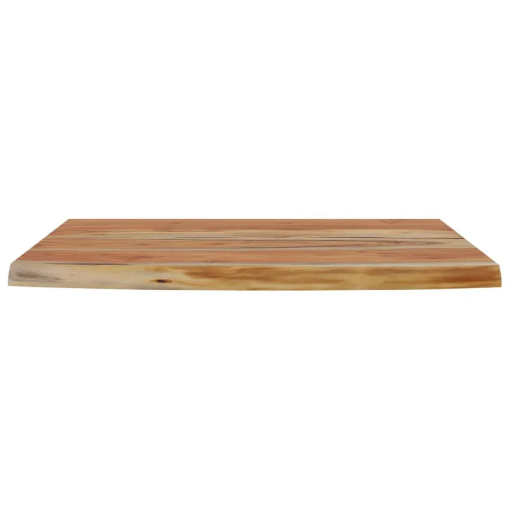 Premium para Exterior Prateleira de parede retangular 70x40x3,8 cm acácia maciç