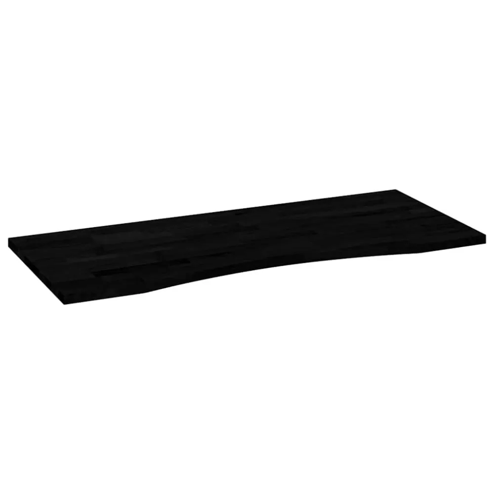 Tampo de mesa retangular 120x60x2,5 cm carvalho castanho-escuro com 4 Cadeiras