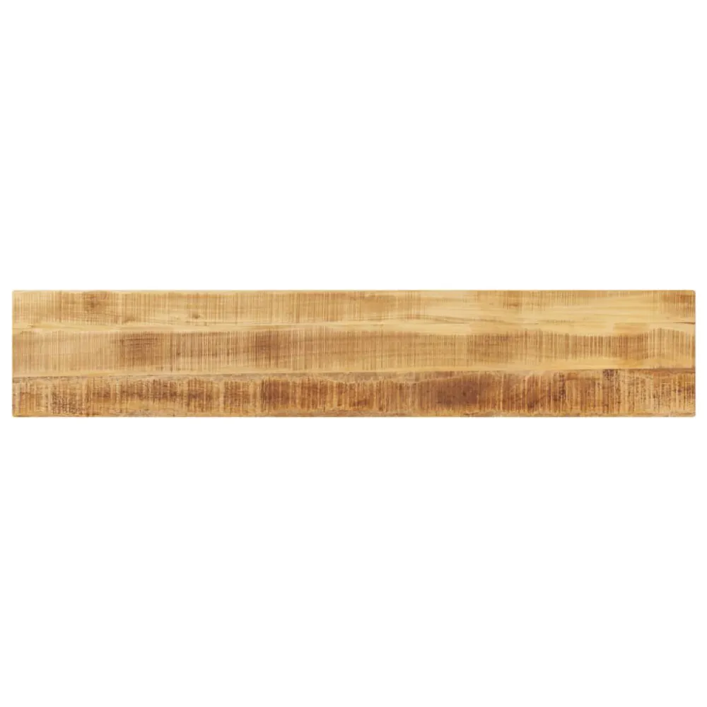 Tampo de mesa retangular 160x30x2,5 cm mangueira áspera maciç com Ajuste de Altura