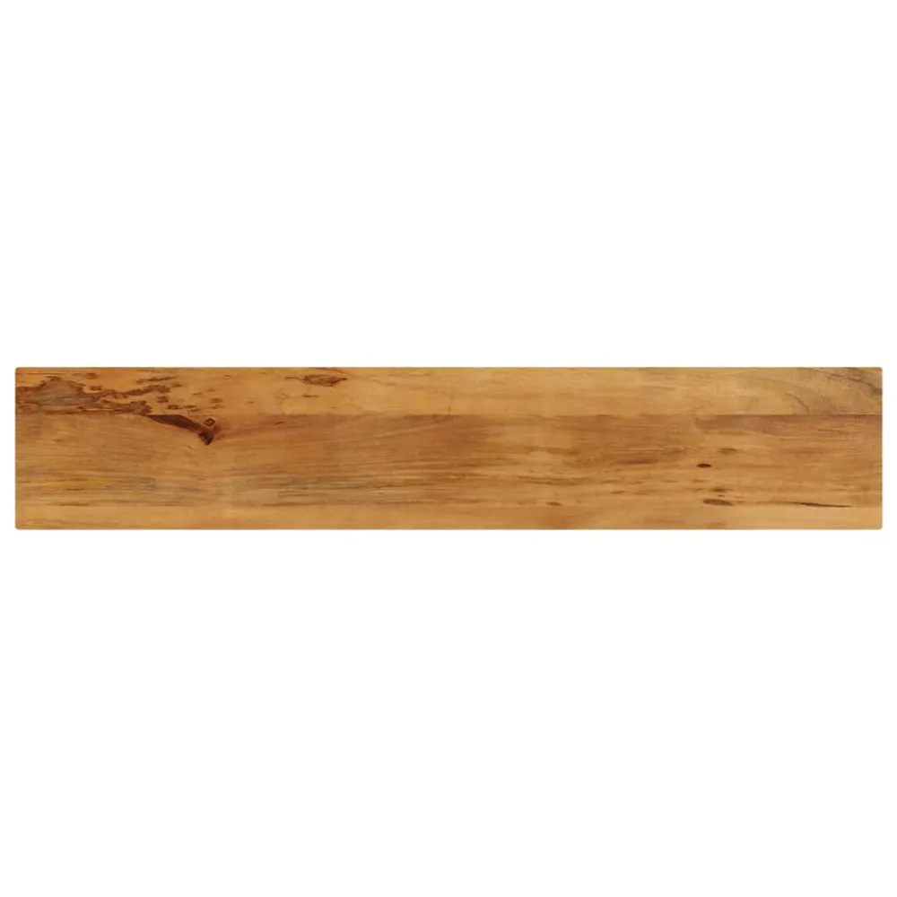 Tampo de mesa retangular 180x30x3,8 cm mangueira maciç para Churrasqueiras e Áreas de Lazer
