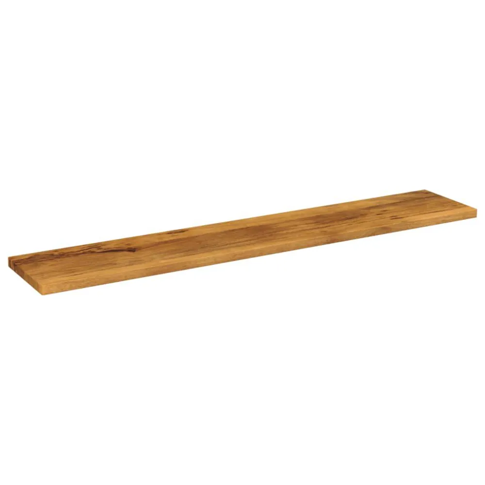 Tampo de mesa retangular 180x30x3,8 cm mangueira maciç para Churrasqueiras e Áreas de Lazer