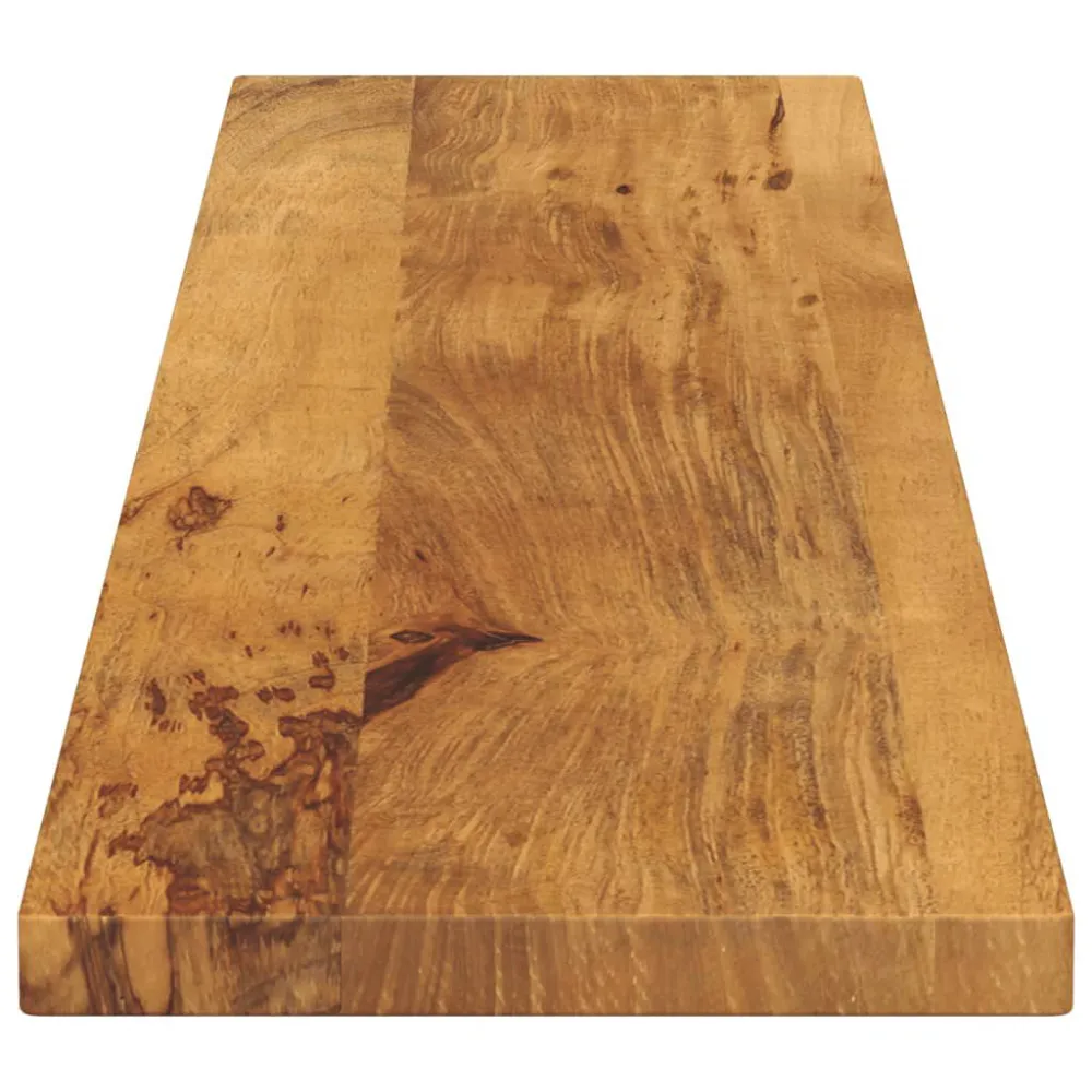 Tampo de mesa retangular 180x30x3,8 cm mangueira maciç para Churrasqueiras e Áreas de Lazer