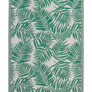 Tapete de exterior verde esmeralda 120 x 180 cm KOTA para Áreas Molhadas