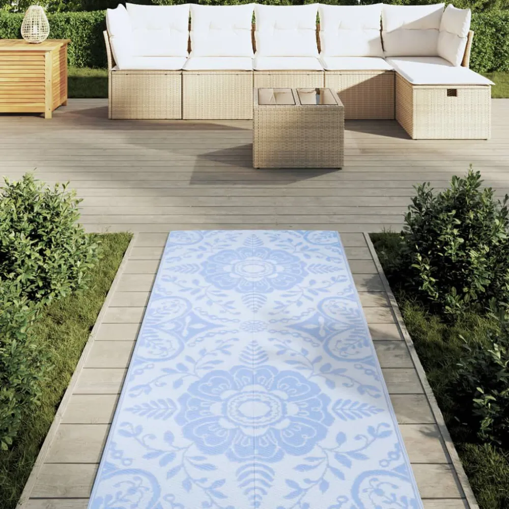 Profissional Premium Tapete de exterior 80x250 cm ARAKIL PP azul-bebé